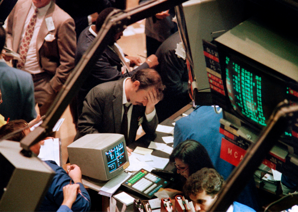 1987: Black Monday crash